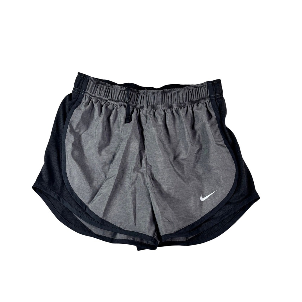 Nike Womens Dri-FIT Tempo Running Shorts Gray Black CU8890-083 XS NWT